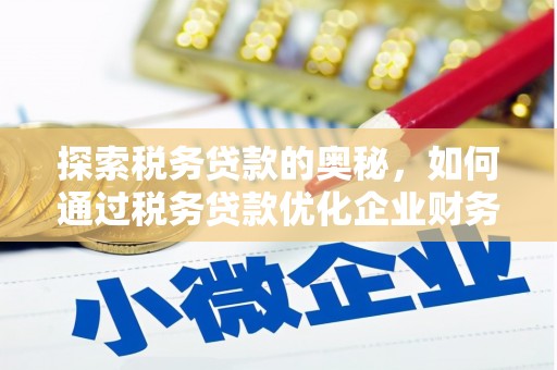 汾西探索税务贷款的奥秘，如何通过税务贷款优化企业财务