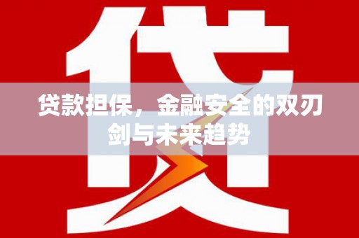 汾西贷款担保，金融安全的双刃剑与未来趋势