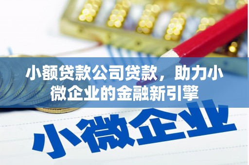 汾西小额贷款公司贷款，助力小微企业的金融新引擎