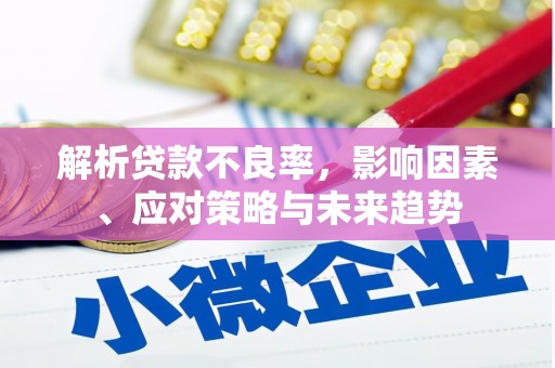 汾西解析贷款不良率，影响因素、应对策略与未来趋势