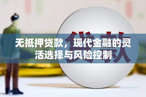 汾西无抵押贷款，现代金融的灵活选择与风险控制