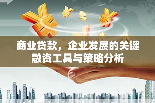 汾西商业贷款，企业发展的关键融资工具与策略分析