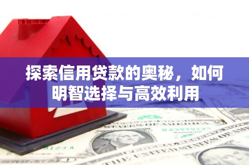 汾西探索信用贷款的奥秘，如何明智选择与高效利用