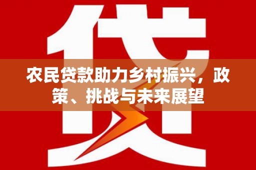 汾西农民贷款助力乡村振兴，政策、挑战与未来展望